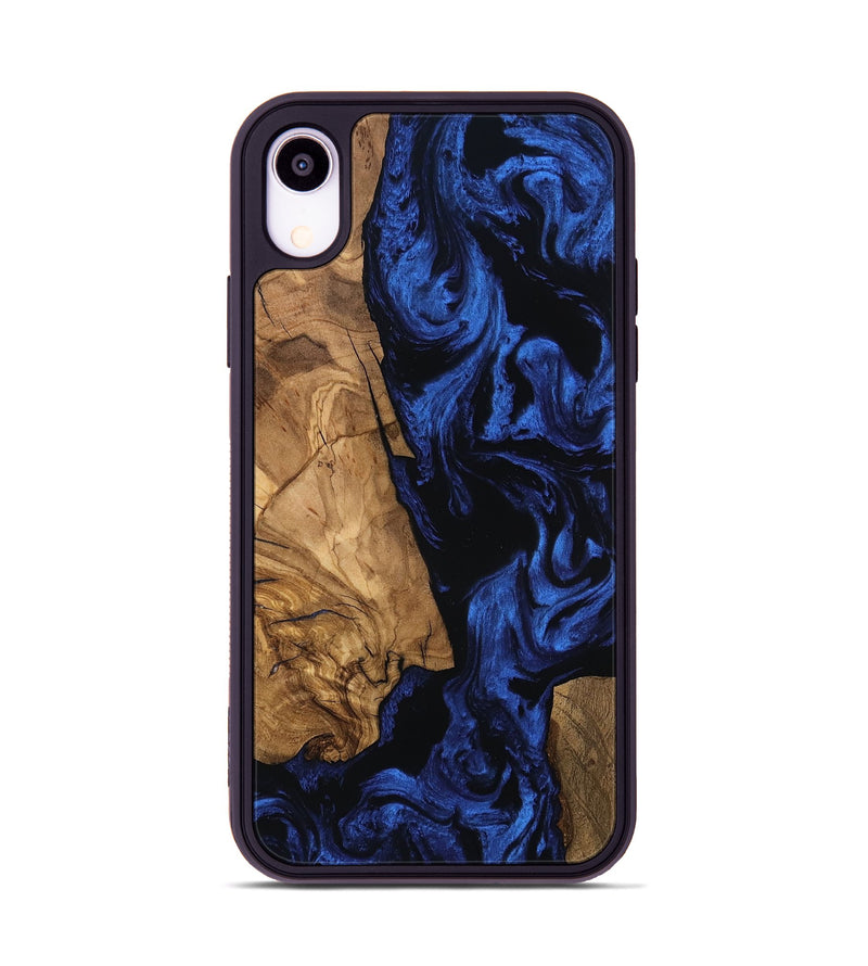 iPhone Xr Wood Phone Case - Aries (Ancient Olive, 801694)