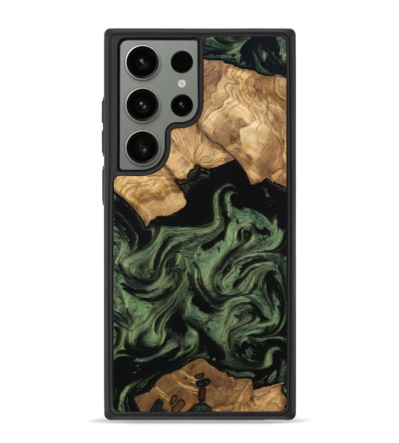 Galaxy S23 Ultra Wood Phone Case - Eugene (Ancient Olive, 801695)