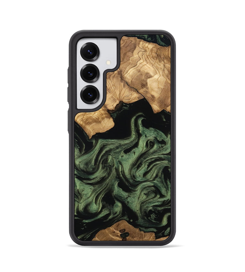 Galaxy S25 Wood Phone Case - Eugene (Ancient Olive, 801695)