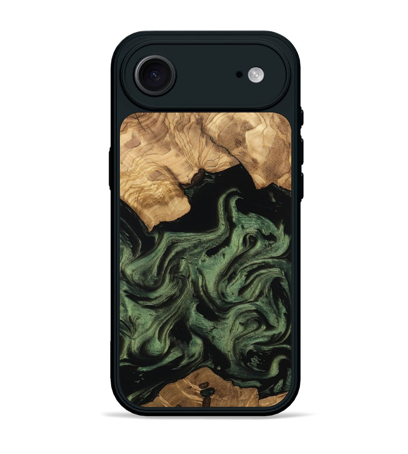 iPhone 17 Air Wood Phone Case - Eugene (Ancient Olive, 801695)