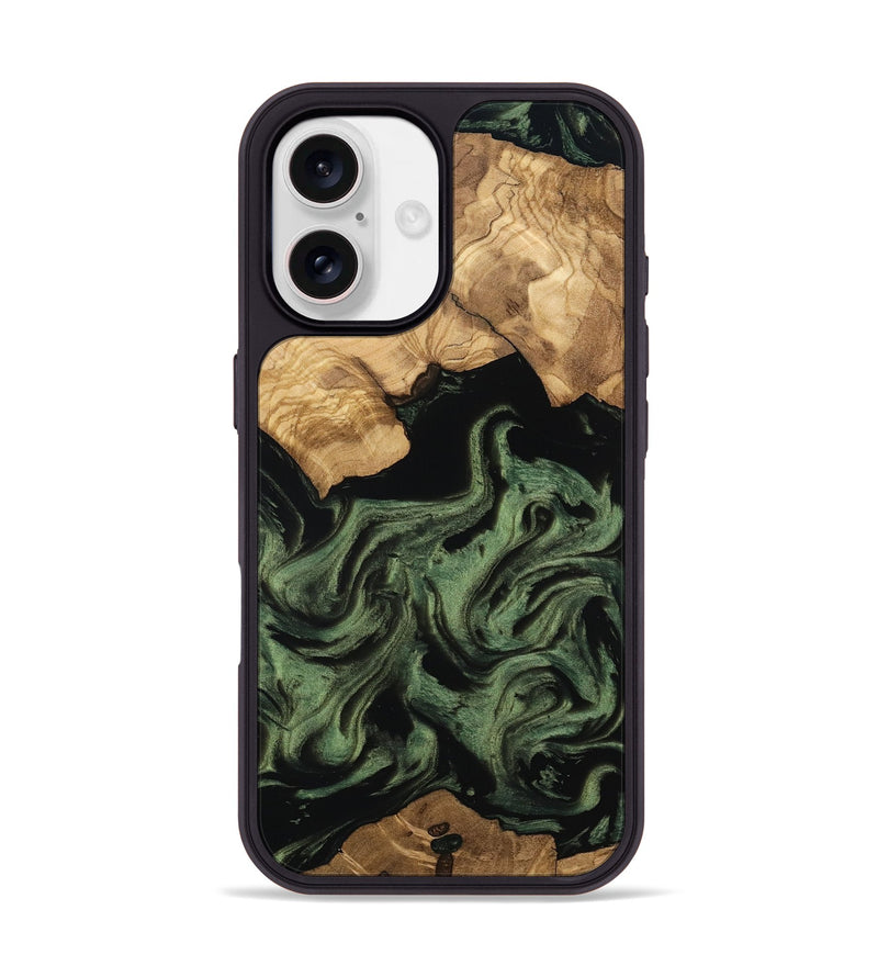 iPhone 17 Wood Phone Case - Eugene (Ancient Olive, 801695)
