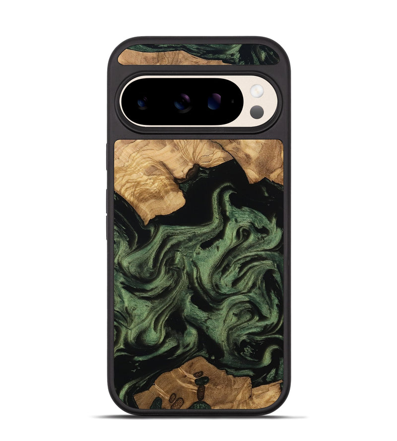 Pixel 10 Wood Phone Case - Eugene (Ancient Olive, 801695)
