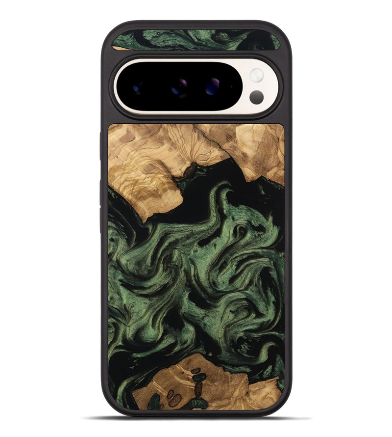 Pixel 10 Pro XL Wood Phone Case - Eugene (Ancient Olive, 801695)