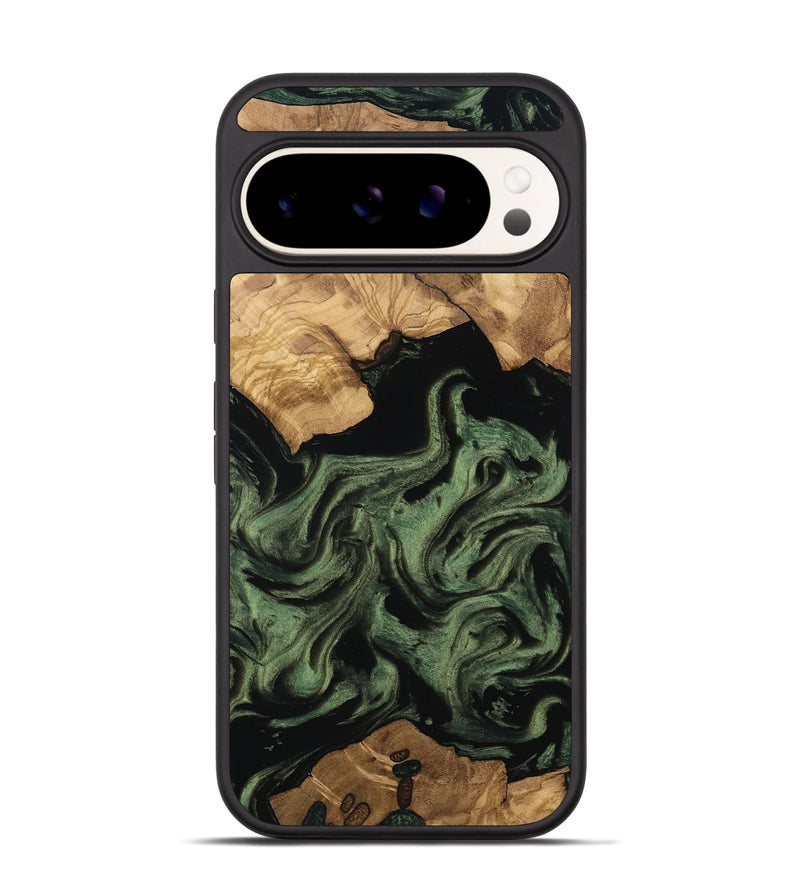 Pixel 9 Pro Wood Phone Case - Eugene (Ancient Olive, 801695)