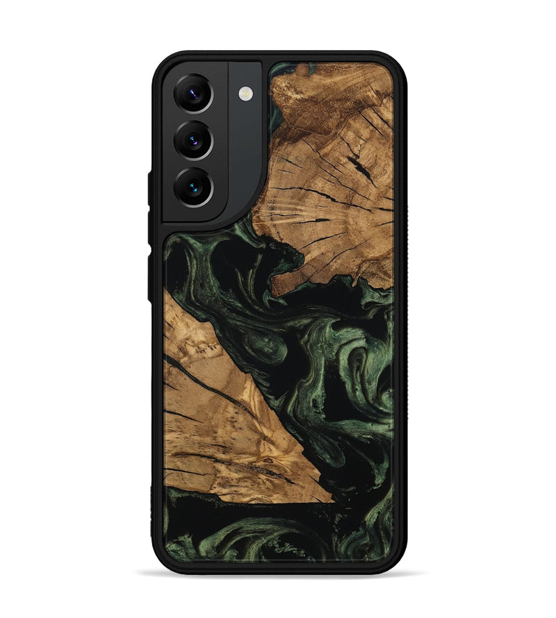 Galaxy S22 Plus Wood Phone Case - Dandre (Ancient Olive, 801696)
