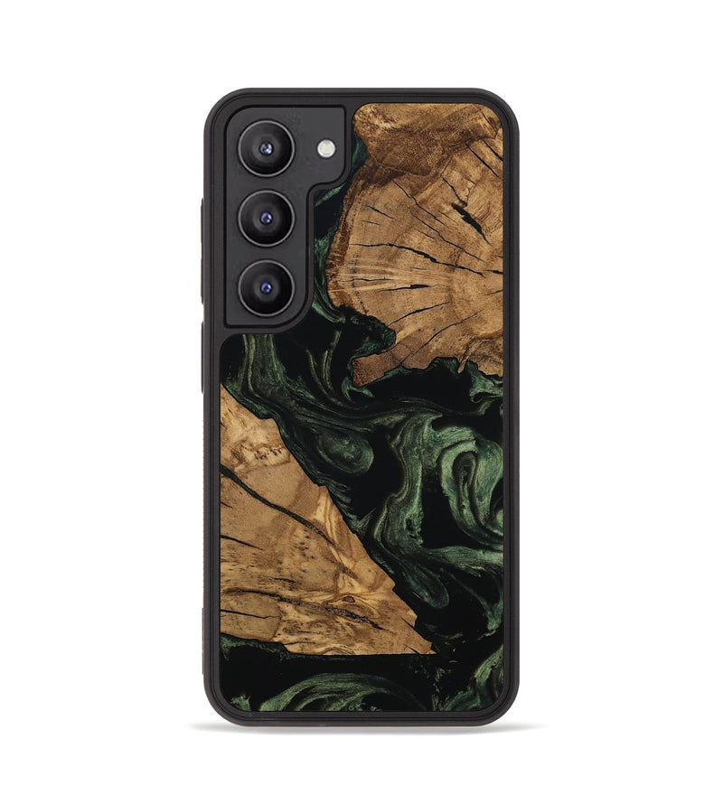 Galaxy S23 Wood Phone Case - Dandre (Ancient Olive, 801696)