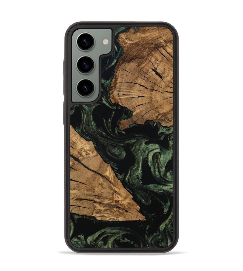 Galaxy S23 Plus Wood Phone Case - Dandre (Ancient Olive, 801696)