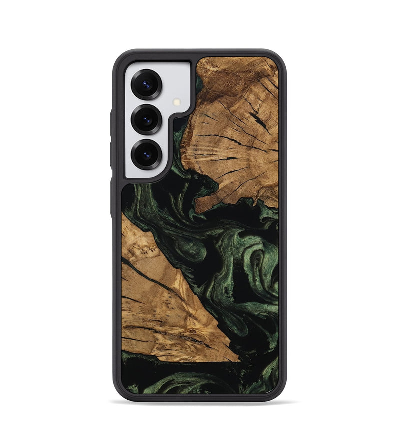 Galaxy S25 Wood Phone Case - Dandre (Ancient Olive, 801696)