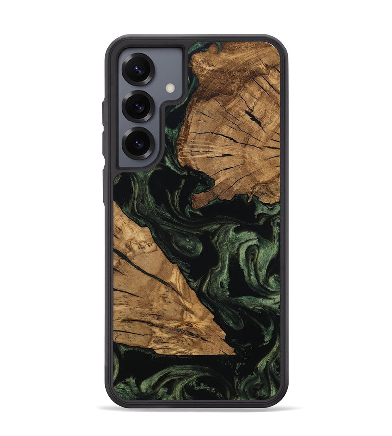 Galaxy S25 Plus Wood Phone Case - Dandre (Ancient Olive, 801696)