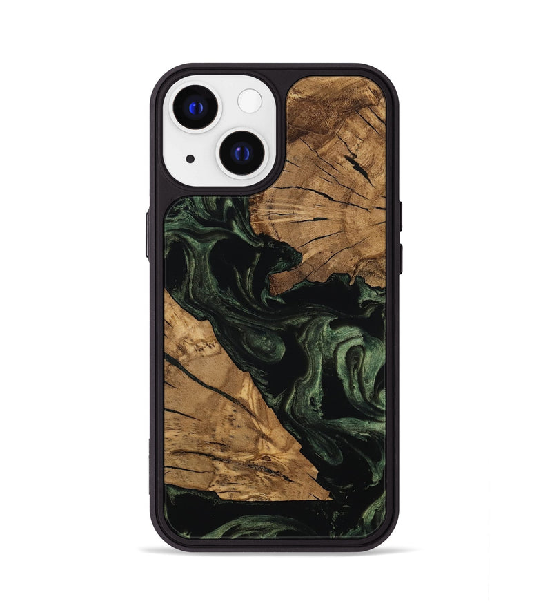 iPhone 13 Wood Phone Case - Dandre (Ancient Olive, 801696)