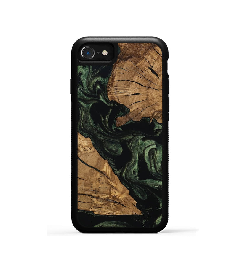 iPhone SE Wood Phone Case - Dandre (Ancient Olive, 801696)