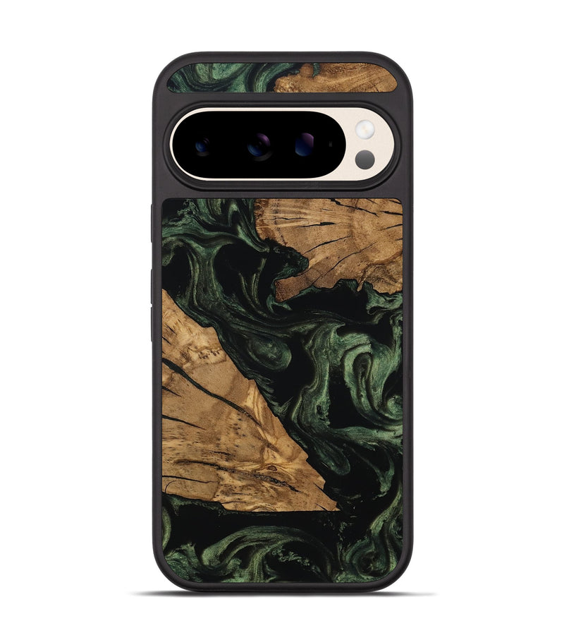 Pixel 10 Wood Phone Case - Dandre (Ancient Olive, 801696)