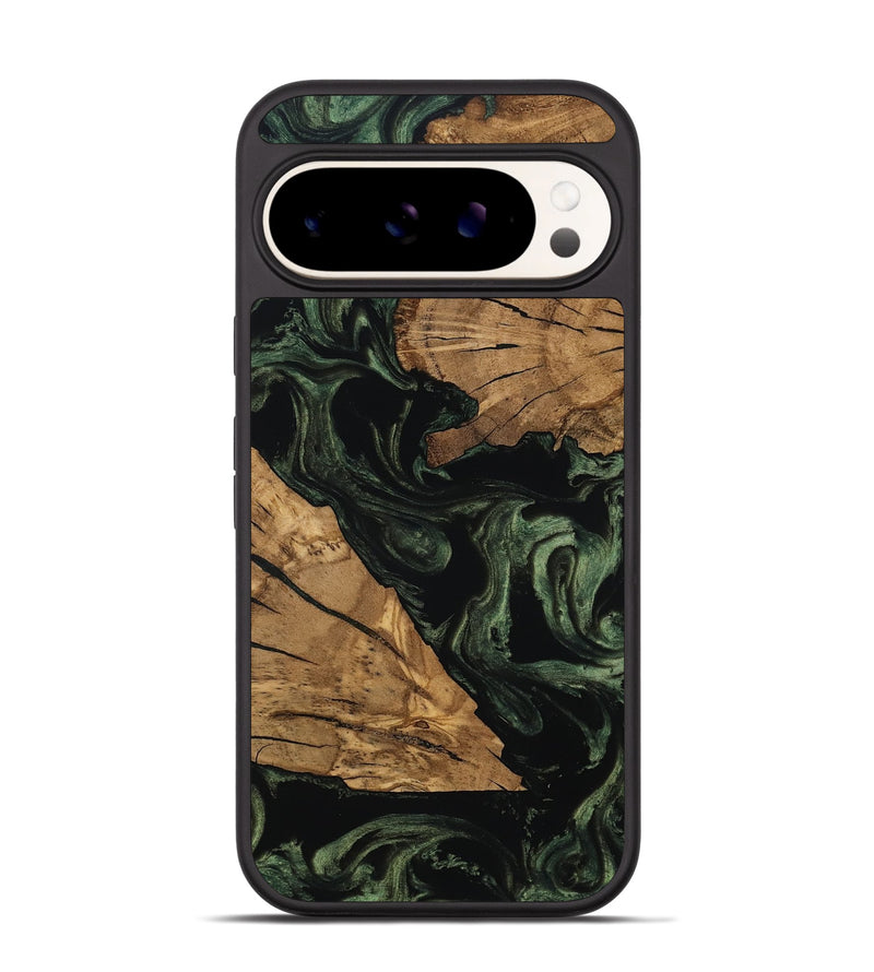 Pixel 9 Pro Wood Phone Case - Dandre (Ancient Olive, 801696)