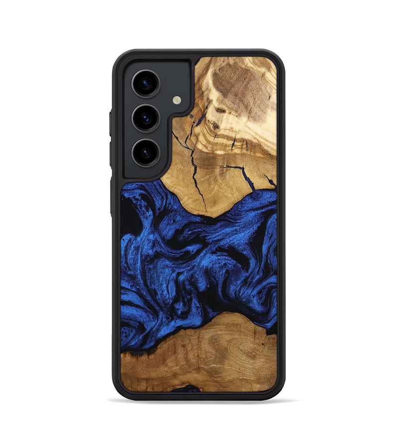 Galaxy S24 Wood Phone Case - Mya (Ancient Olive, 801697)