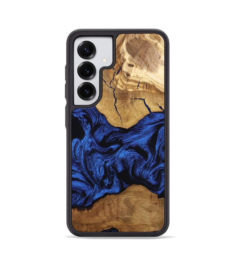 Galaxy S25 Wood Phone Case - Mya (Ancient Olive, 801697)