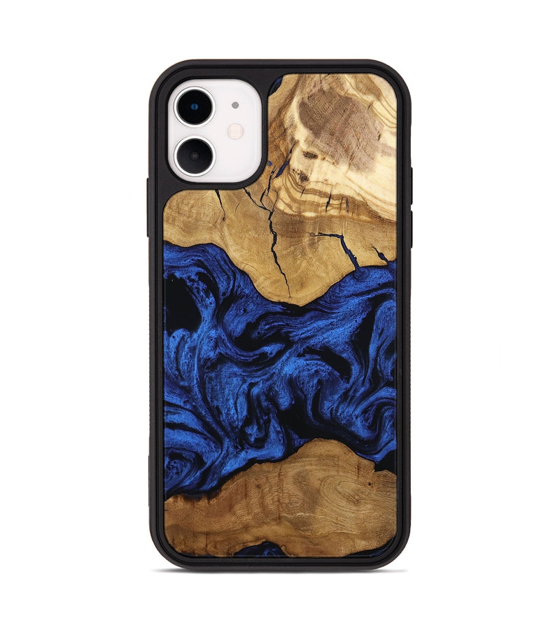 iPhone 11 Wood Phone Case - Mya (Ancient Olive, 801697)