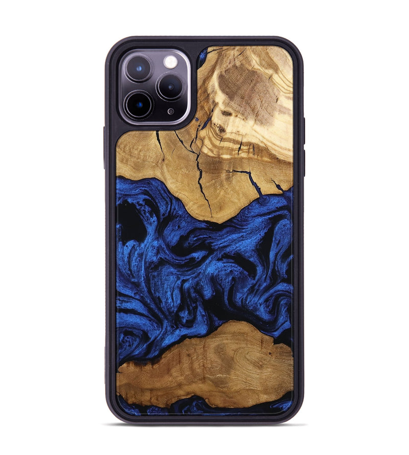 iPhone 11 Pro Max Wood Phone Case - Mya (Ancient Olive, 801697)