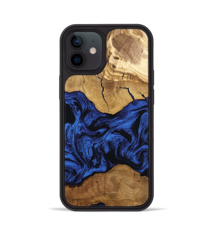 iPhone 12 Wood Phone Case - Mya (Ancient Olive, 801697)