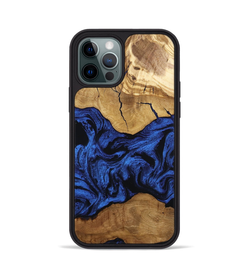 iPhone 12 Pro Wood Phone Case - Mya (Ancient Olive, 801697)