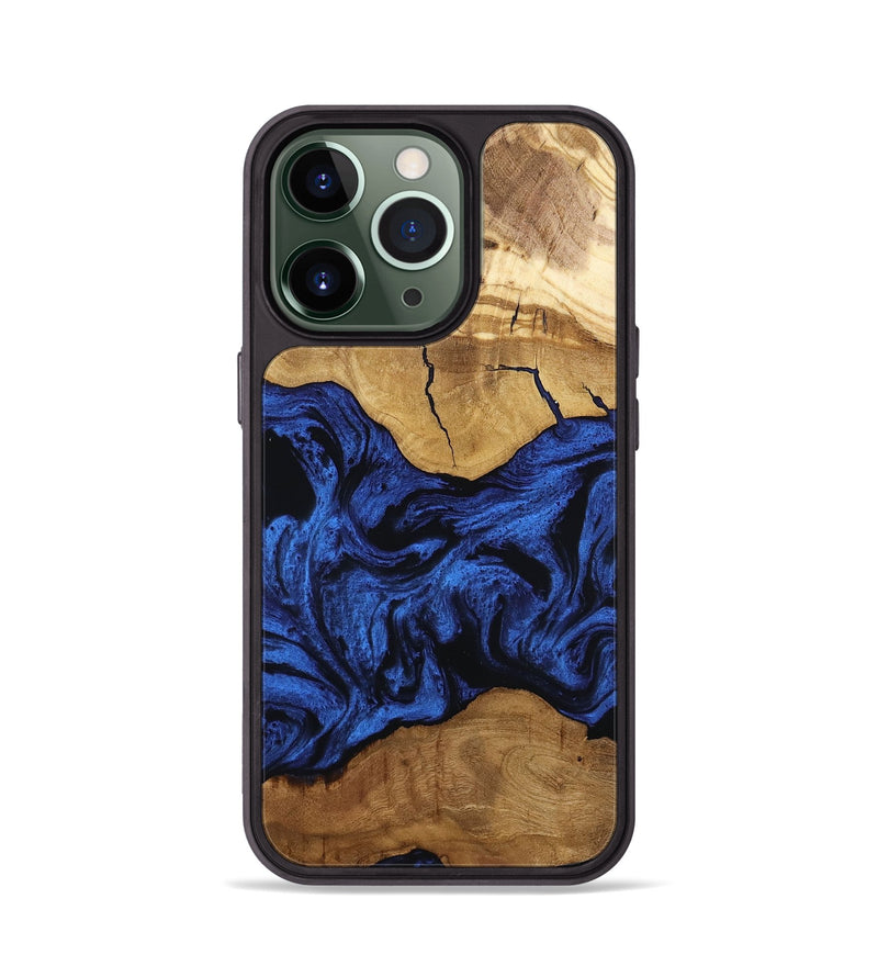 iPhone 13 Pro Wood Phone Case - Mya (Ancient Olive, 801697)