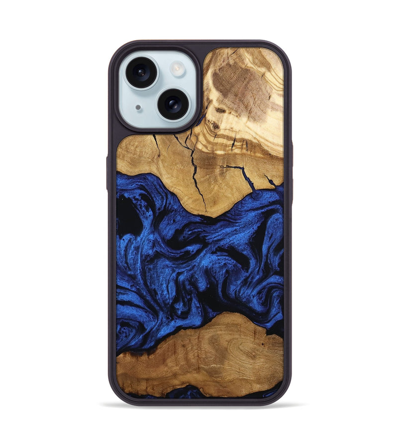 iPhone 15 Wood Phone Case - Mya (Ancient Olive, 801697)