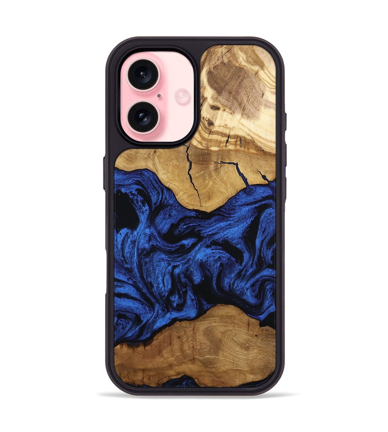 iPhone 16 Wood Phone Case - Mya (Ancient Olive, 801697)
