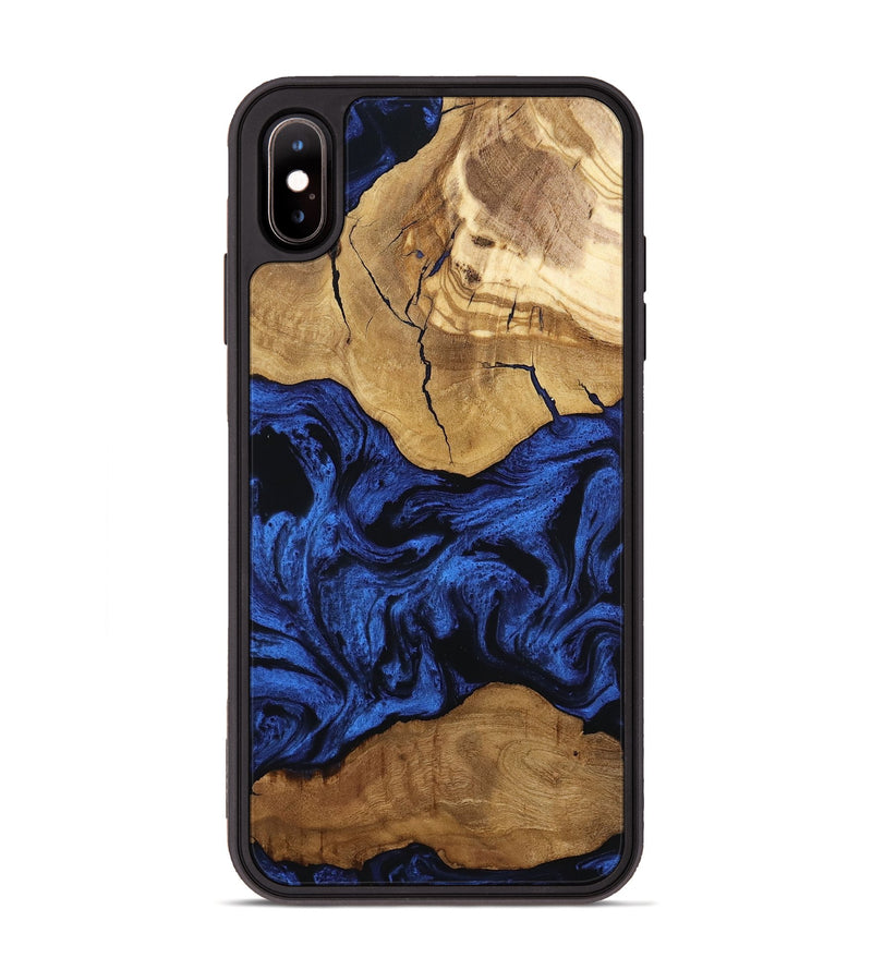 iPhone Xs Max Wood Phone Case - Mya (Ancient Olive, 801697)