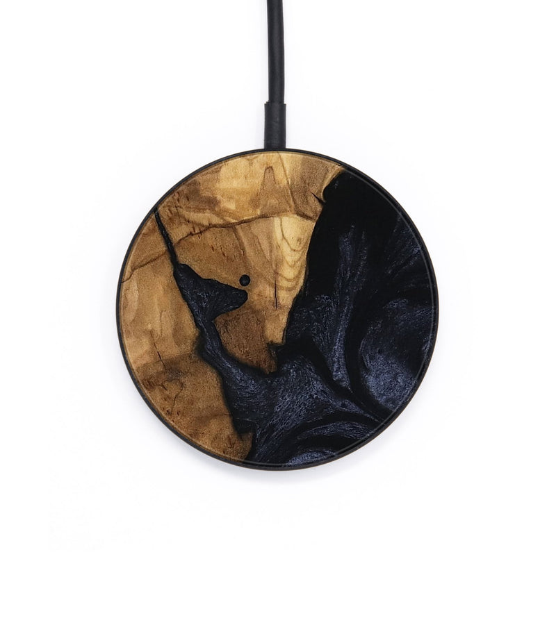 Circle Wood Wireless Charger - Dylan (Ancient Olive, 801698)