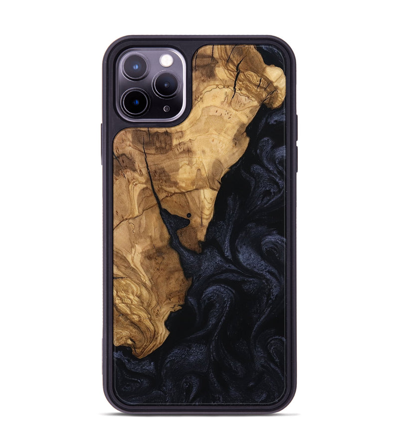 iPhone 11 Pro Max Wood Phone Case - Dylan (Ancient Olive, 801698)