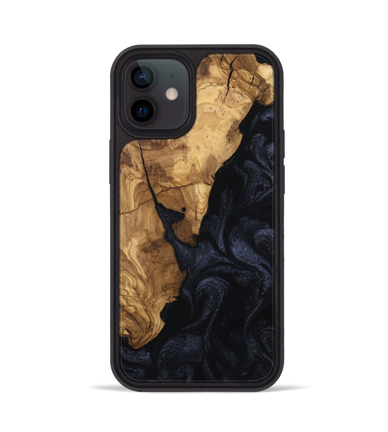 iPhone 12 Wood Phone Case - Dylan (Ancient Olive, 801698)