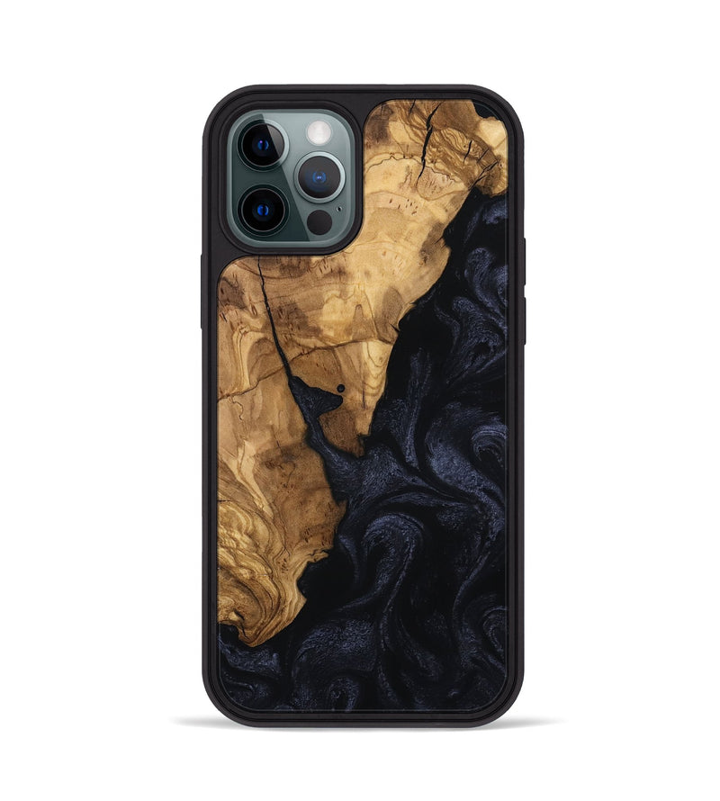 iPhone 12 Pro Wood Phone Case - Dylan (Ancient Olive, 801698)