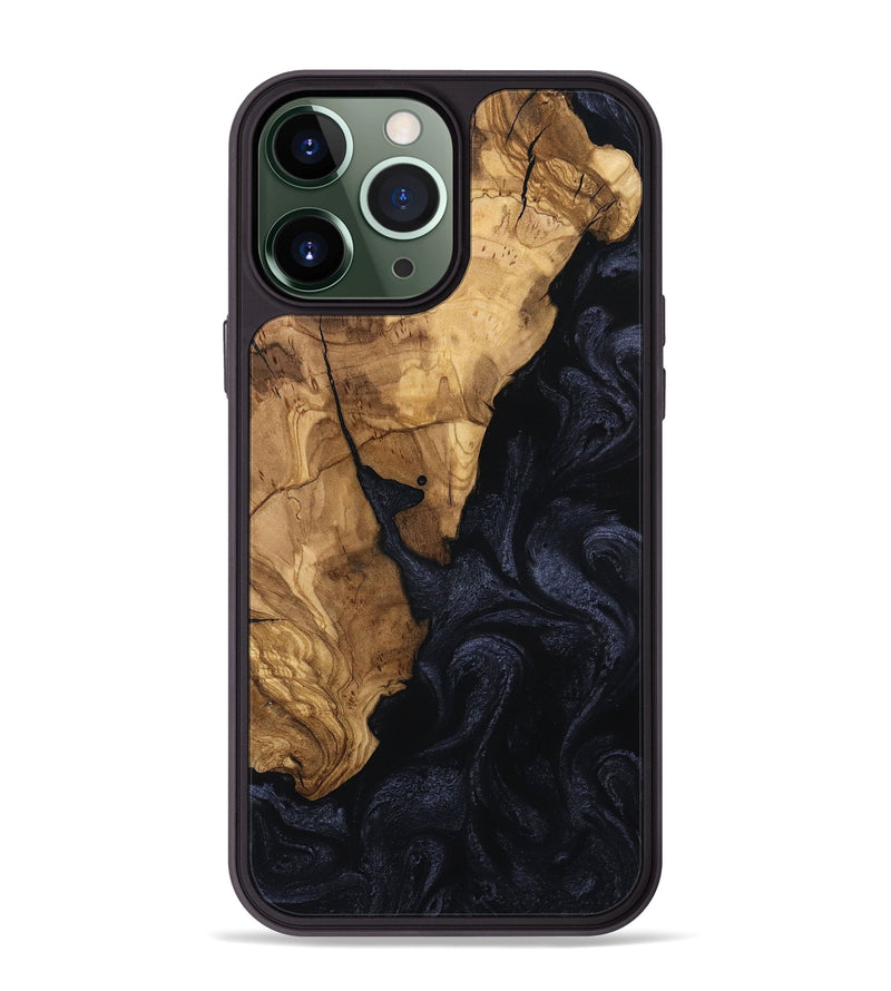 iPhone 13 Pro Max Wood Phone Case - Dylan (Ancient Olive, 801698)