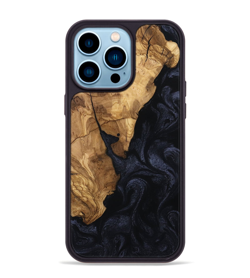 iPhone 14 Pro Max Wood Phone Case - Dylan (Ancient Olive, 801698)