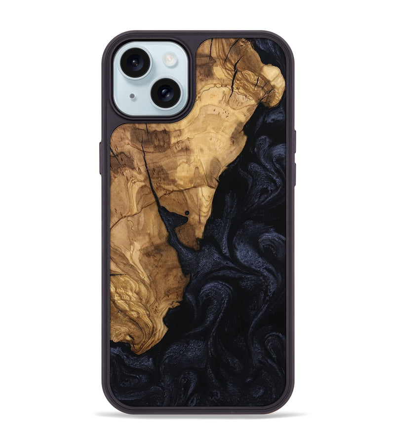 iPhone 15 Plus Wood Phone Case - Dylan (Ancient Olive, 801698)