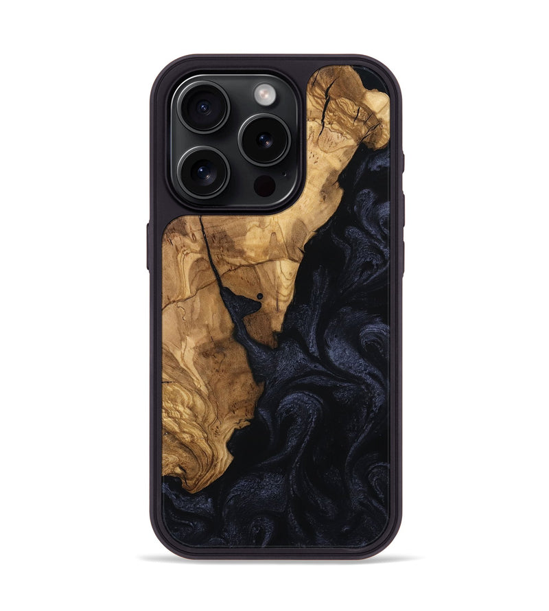 iPhone 15 Pro Wood Phone Case - Dylan (Ancient Olive, 801698)