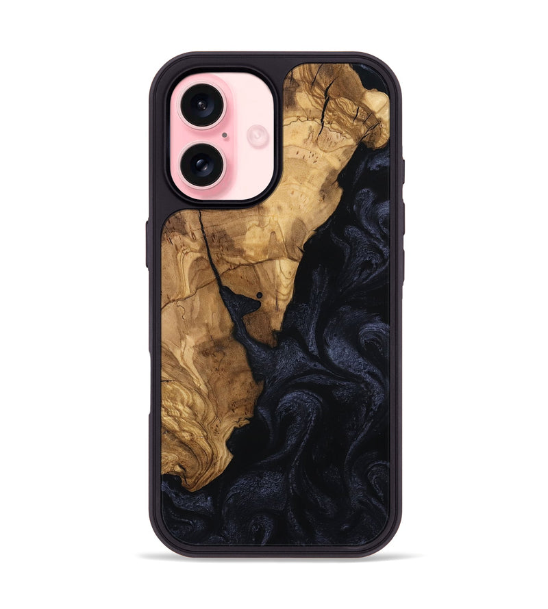 iPhone 16 Wood Phone Case - Dylan (Ancient Olive, 801698)