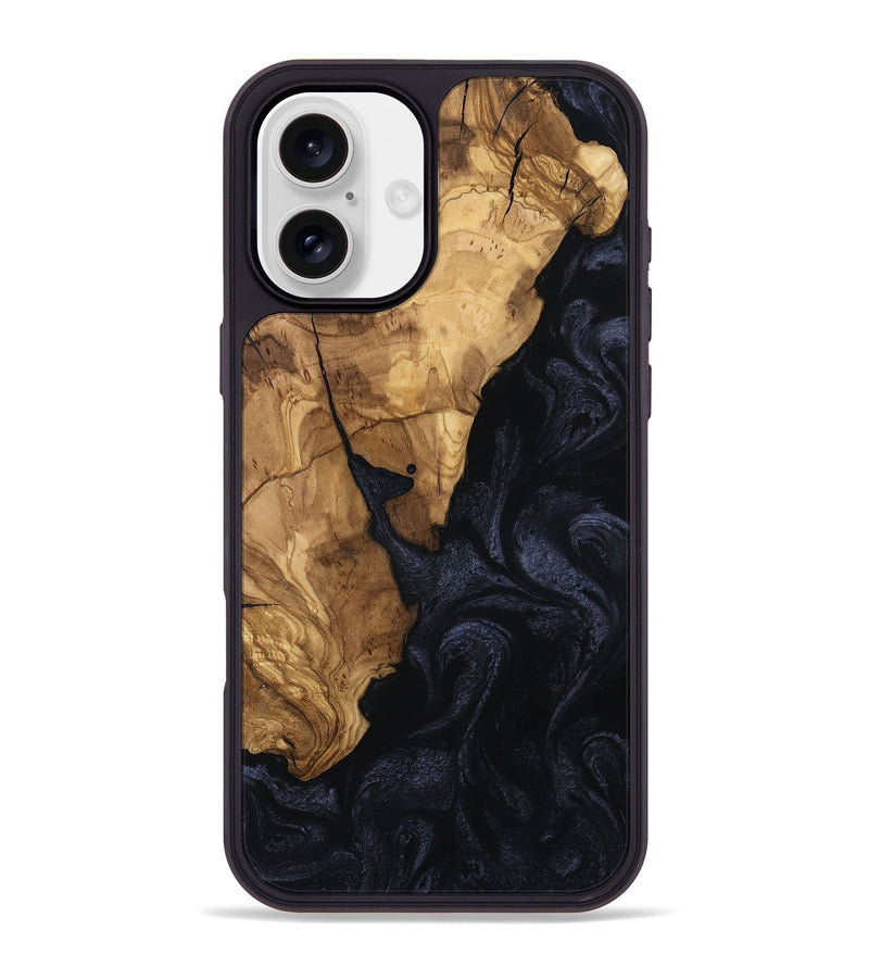iPhone 16 Plus Wood Phone Case - Dylan (Ancient Olive, 801698)