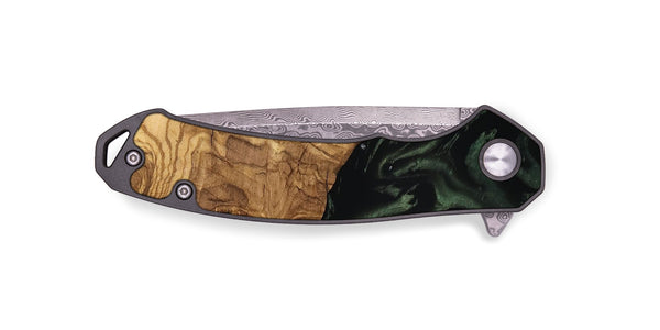 EDC Wood Pocket Knife - Johan (Ancient Olive, 801699)