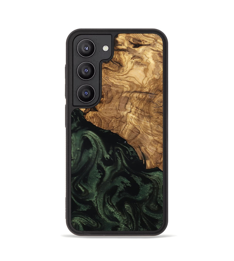 Galaxy S23 Wood Phone Case - Johan (Ancient Olive, 801699)
