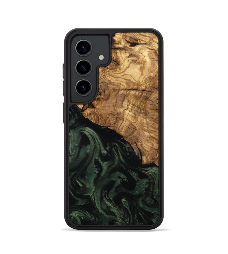 Galaxy S24 Wood Phone Case - Johan (Ancient Olive, 801699)
