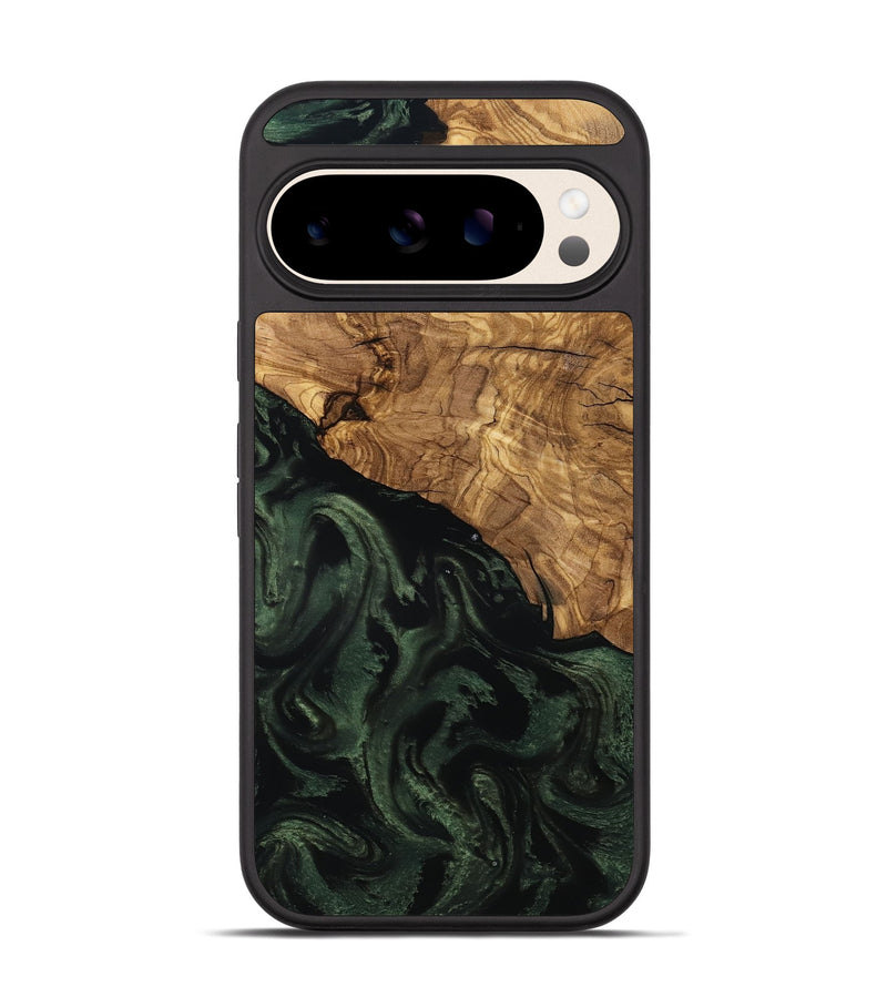 Pixel 10 Wood Phone Case - Johan (Ancient Olive, 801699)