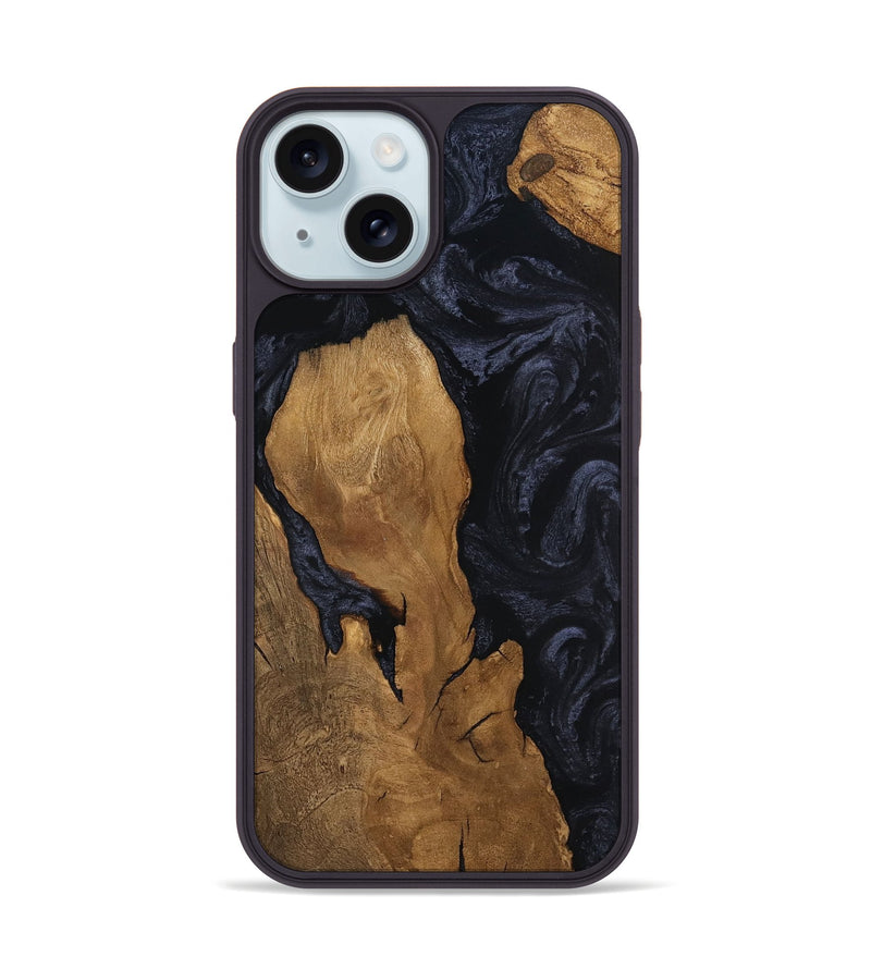 iPhone 15 Wood Phone Case - Darcy (Ancient Olive, 801700)
