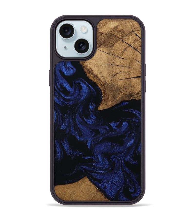 iPhone 15 Plus Wood Phone Case - Marcus (Ancient Olive, 801701)