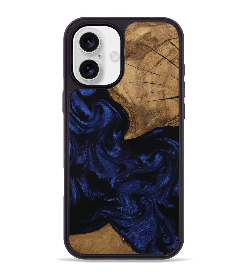 iPhone 16 Plus Wood Phone Case - Marcus (Ancient Olive, 801701)