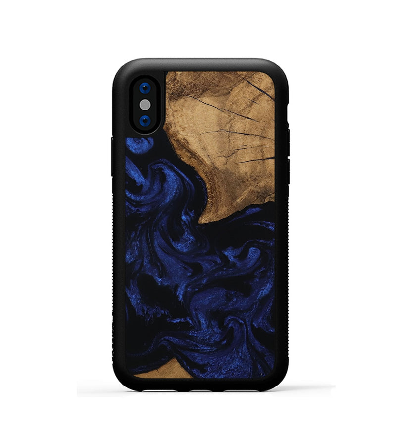 iPhone Xs Wood Phone Case - Marcus (Ancient Olive, 801701)