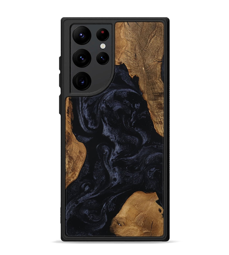 Galaxy S22 Ultra Wood Phone Case - Brennan (Ancient Olive, 801702)