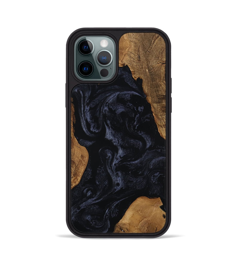 iPhone 12 Pro Wood Phone Case - Brennan (Ancient Olive, 801702)
