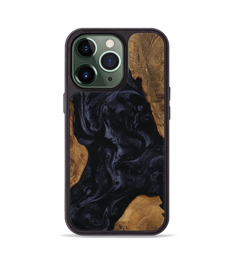 iPhone 13 Pro Wood Phone Case - Brennan (Ancient Olive, 801702)