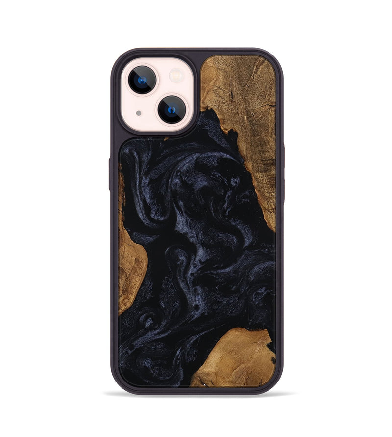iPhone 14 Wood Phone Case - Brennan (Ancient Olive, 801702)