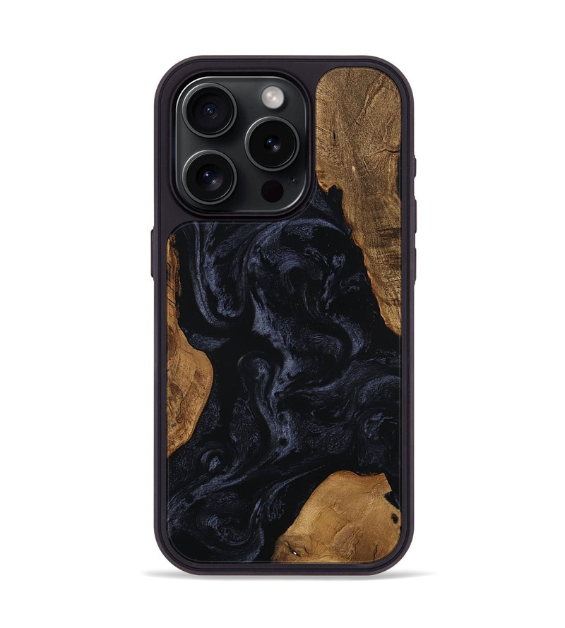 iPhone 15 Pro Wood Phone Case - Brennan (Ancient Olive, 801702)